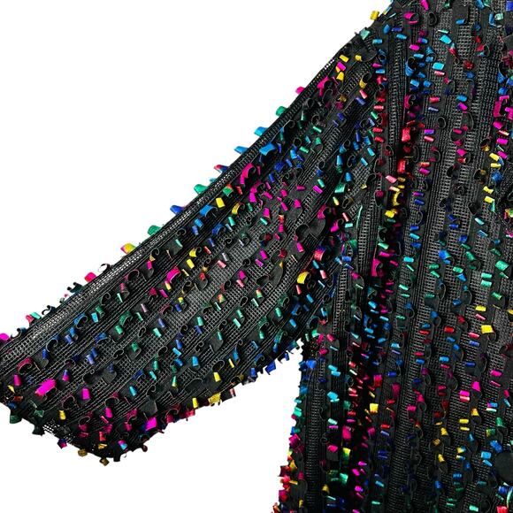 Weavz Rainbow Ribbon Jacket Vintage XL - Picture 5 of 10
